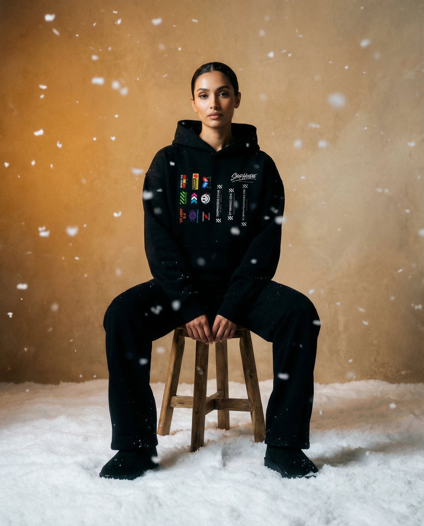 Essential Heavyweight CD Fleece Founder's edition Hoodie by Shop Hoodie