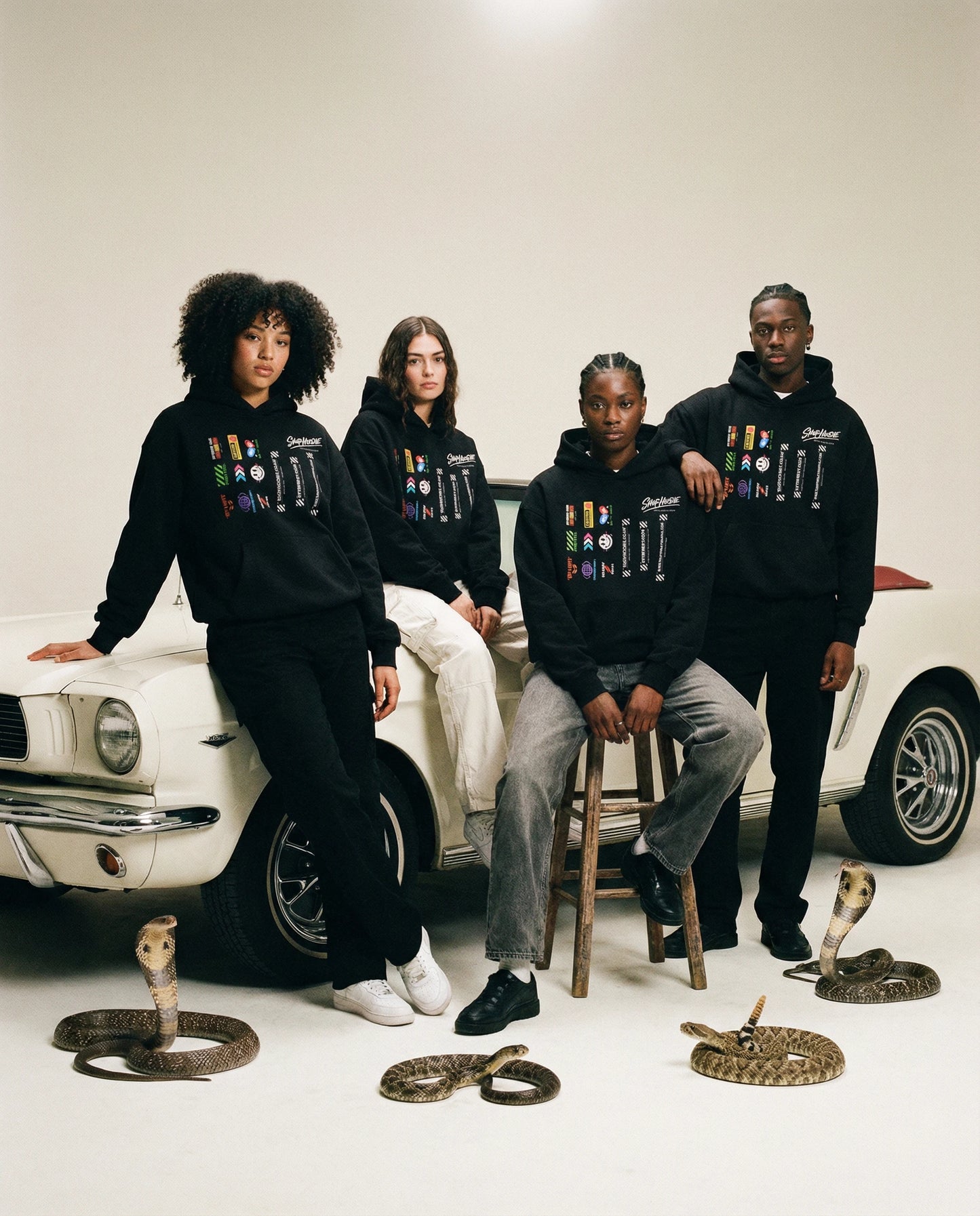 Essential Heavyweight CD Fleece Founder's edition Hoodie by Shop Hoodie