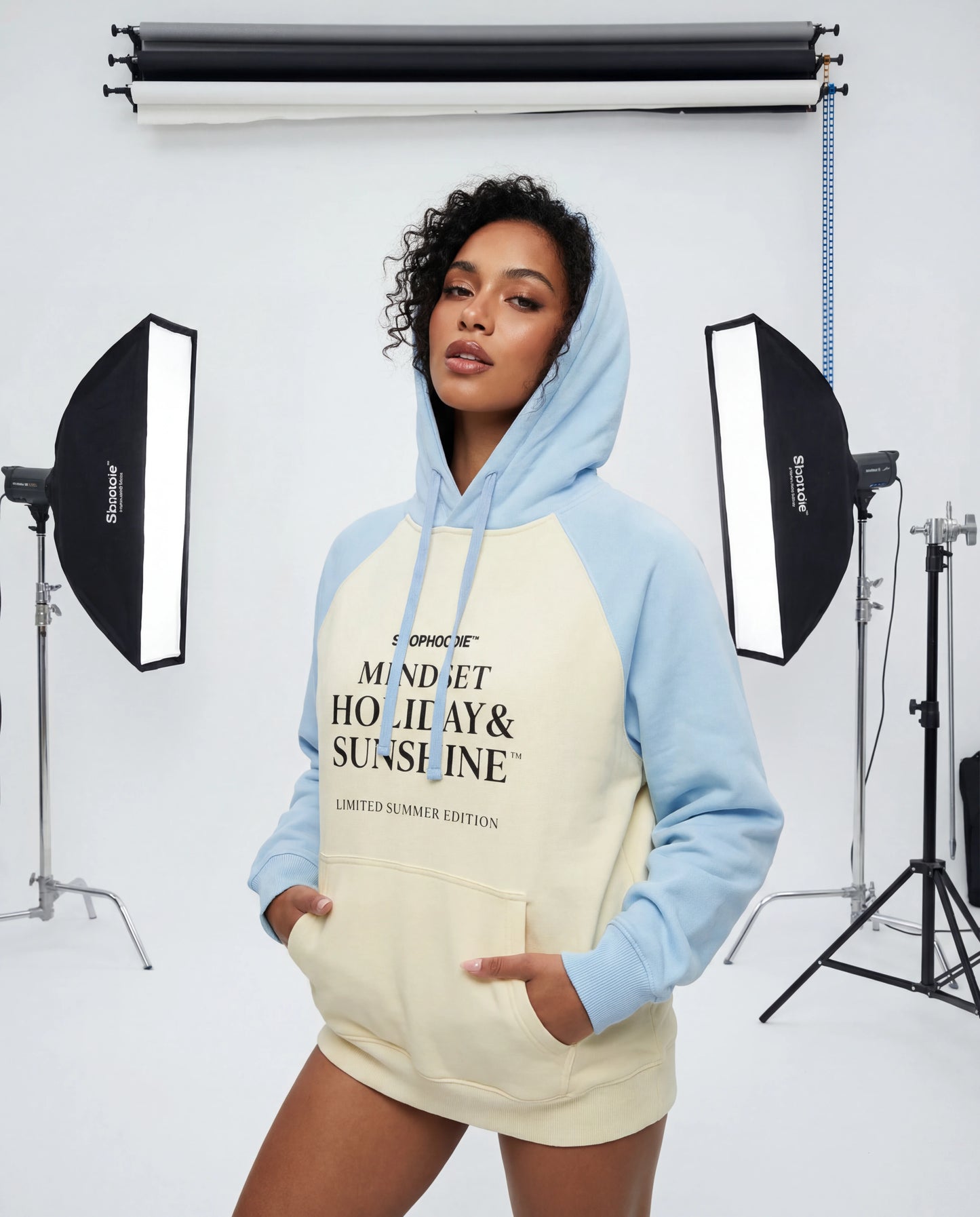 ShopHoodie® Mindset Holiday & Sunshine Hoodie & Sweatpants Complete Set