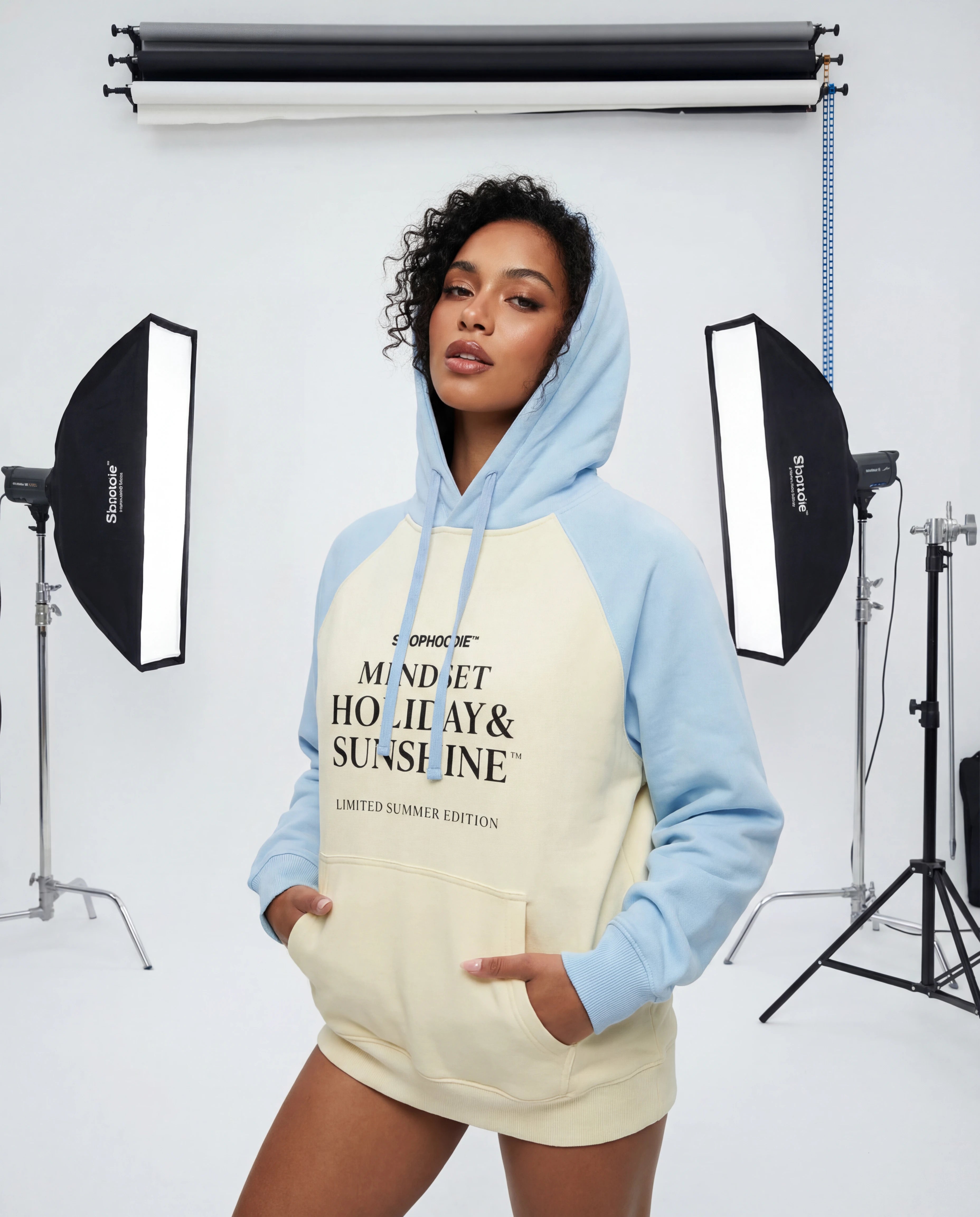 ShopHoodie® Mindset Holiday & Sunshine Hoodie & Sweatpants Complete Set