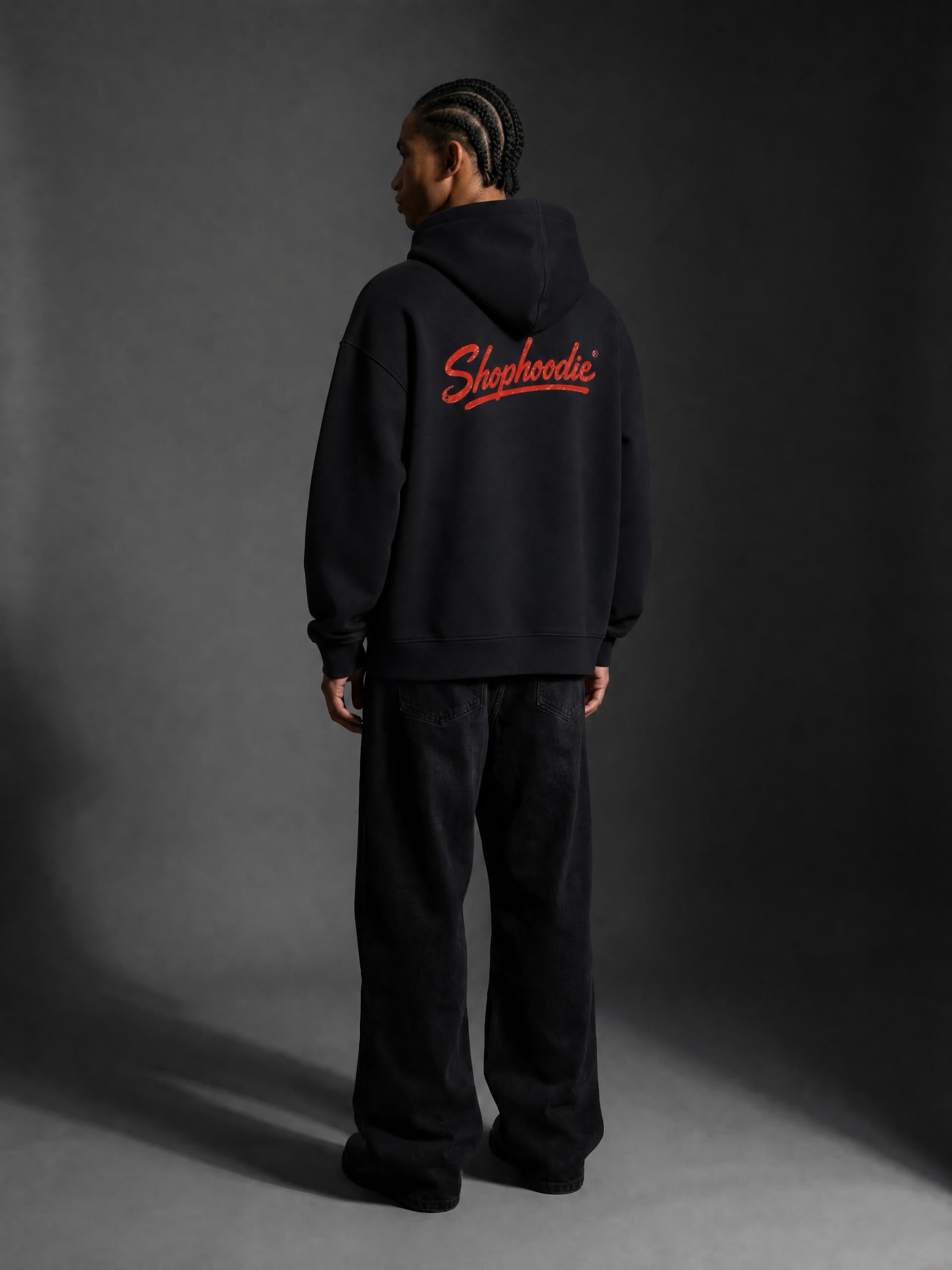 SHOPHOODIE Trust in your vision Essential Boxy Heavyweight Drop-Shoulder Hoodie