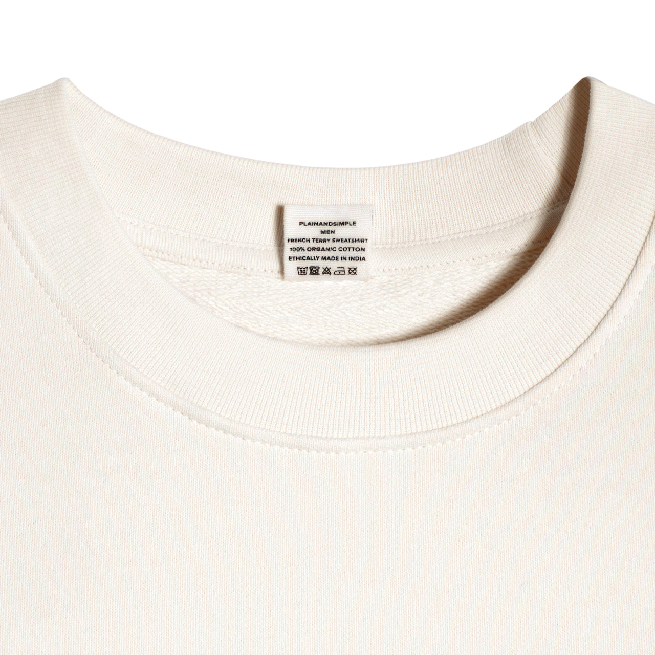 French Terry Organic Sweatshirt