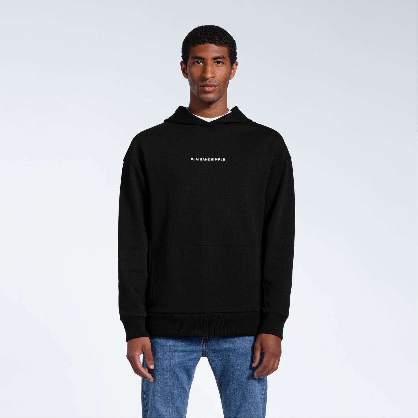 Oversized Heavyweight Organic Logo Hoodie