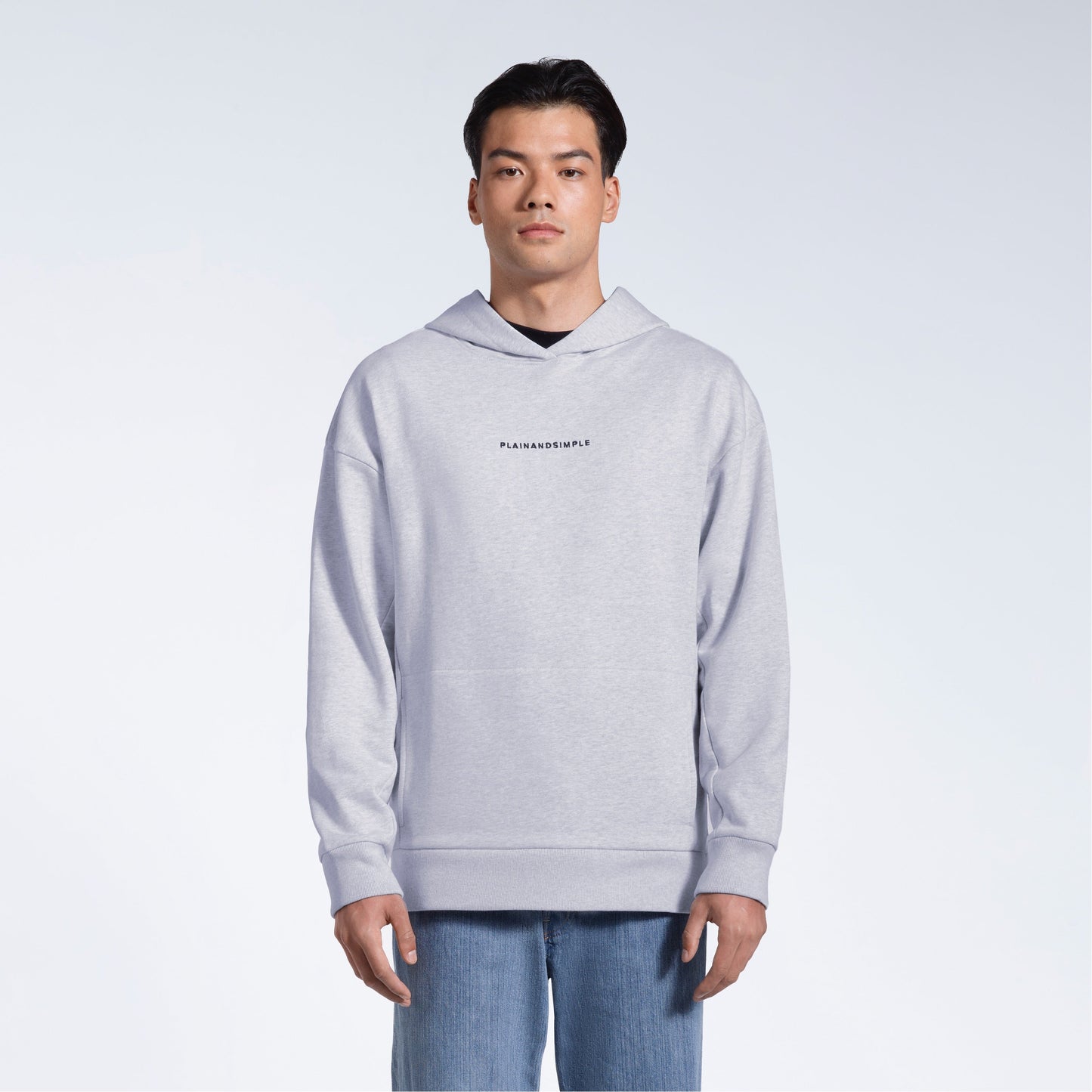 Oversized Heavyweight Organic Logo Hoodie