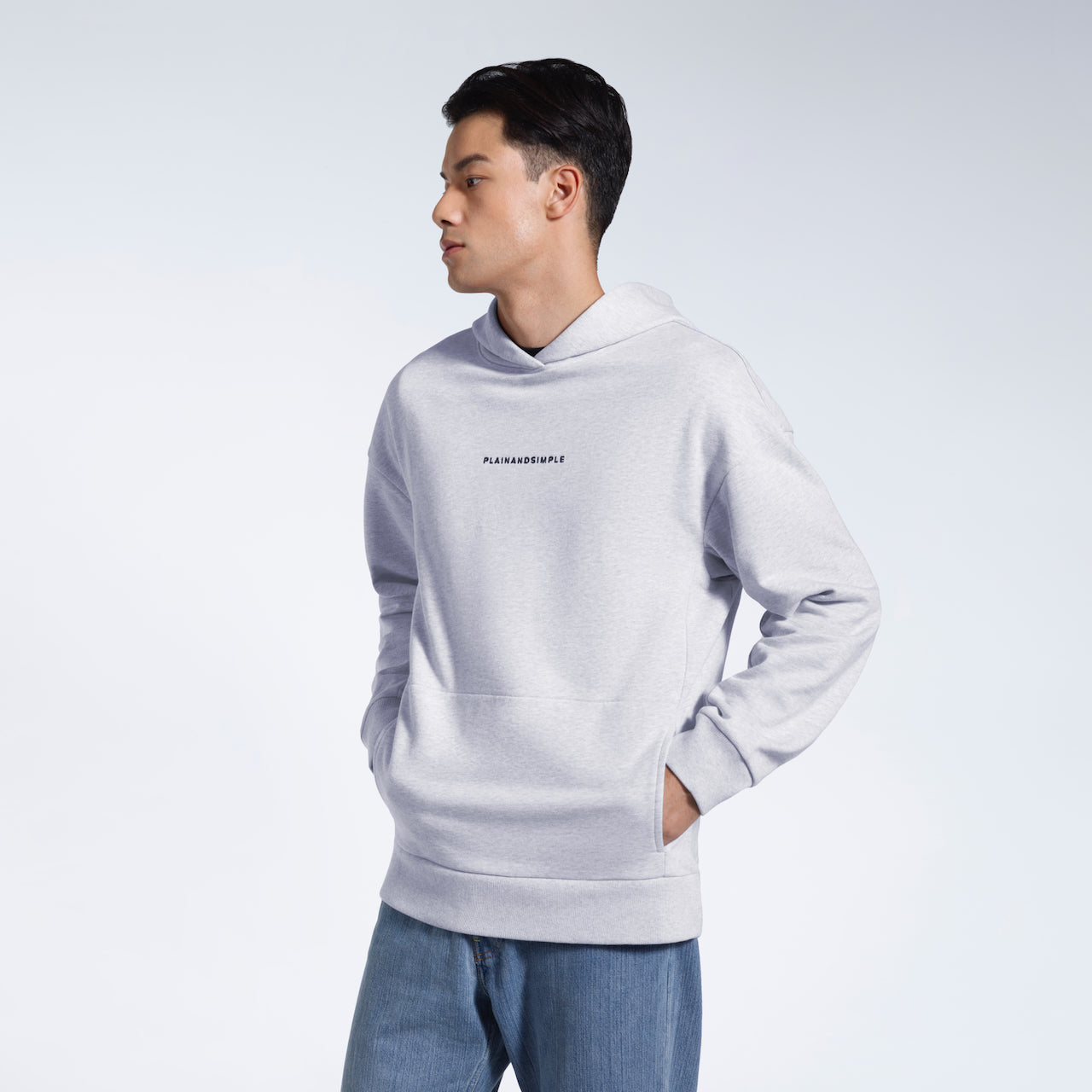 Oversized Heavyweight Organic Logo Hoodie