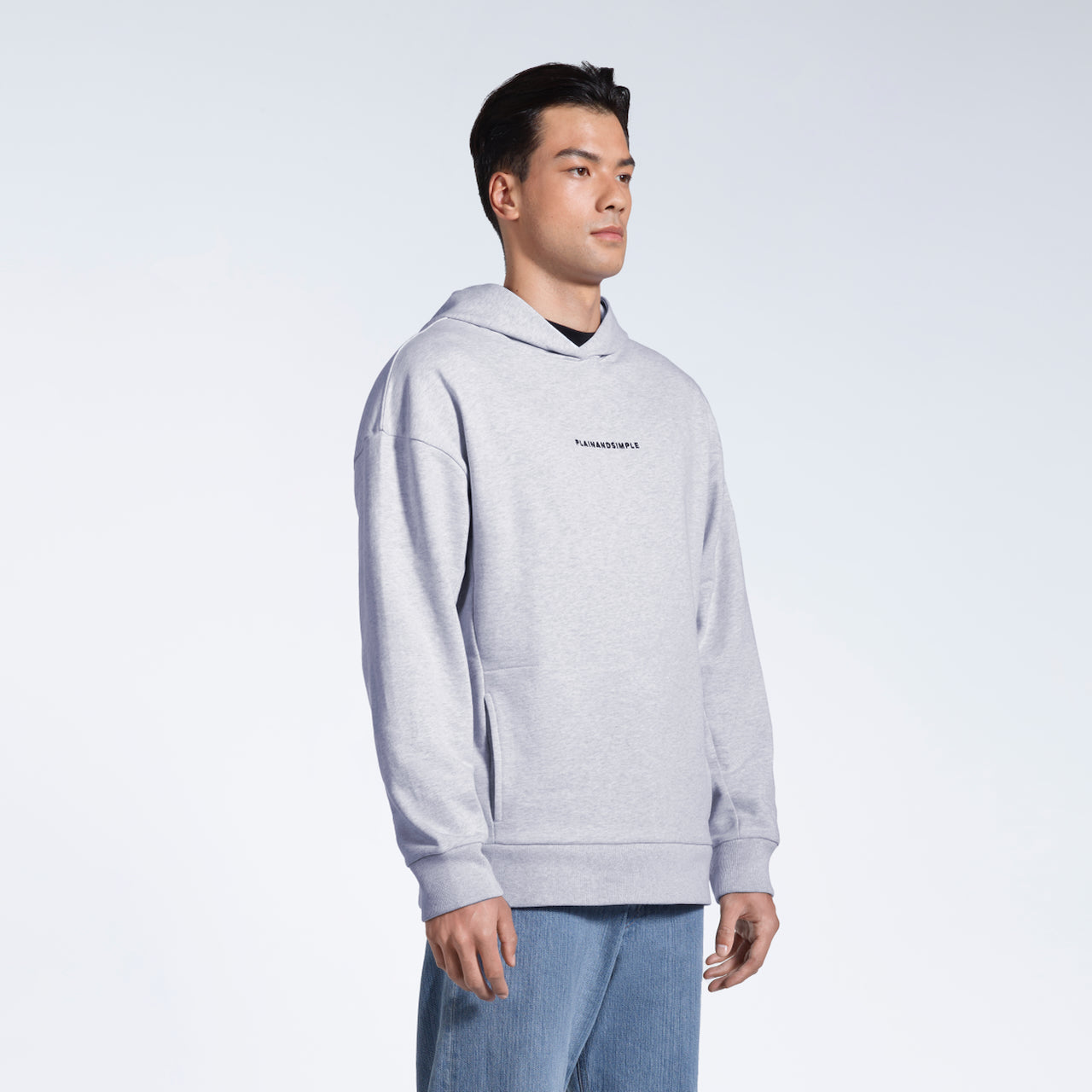 Oversized Heavyweight Organic Logo Hoodie