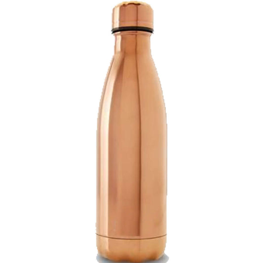 Water Bottle - Stainless Steel and Reusable - Copper