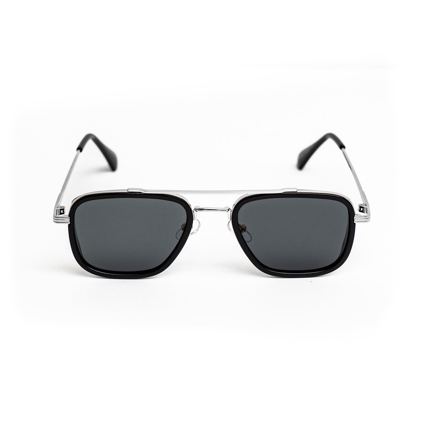 Silver Double Bridge Shades