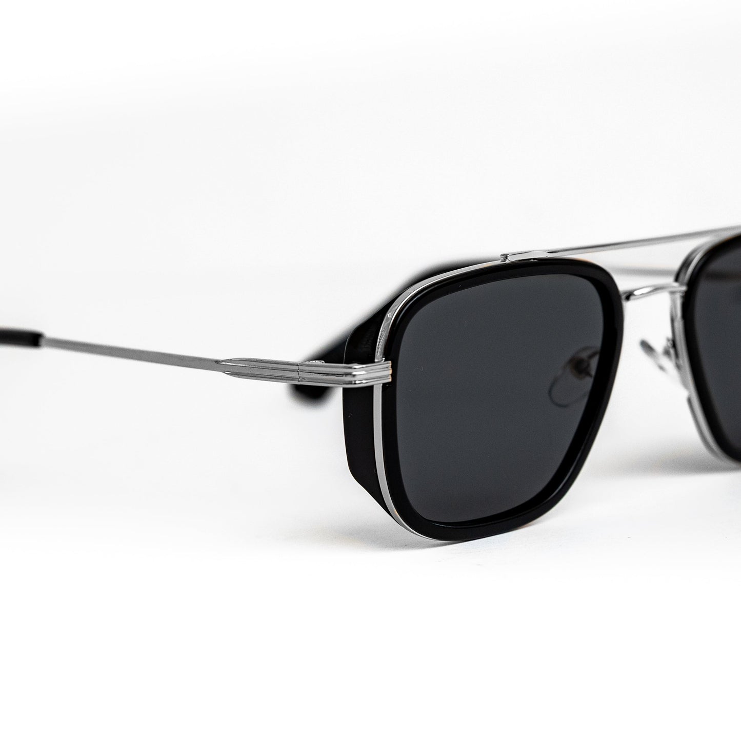 Silver Double Bridge Shades