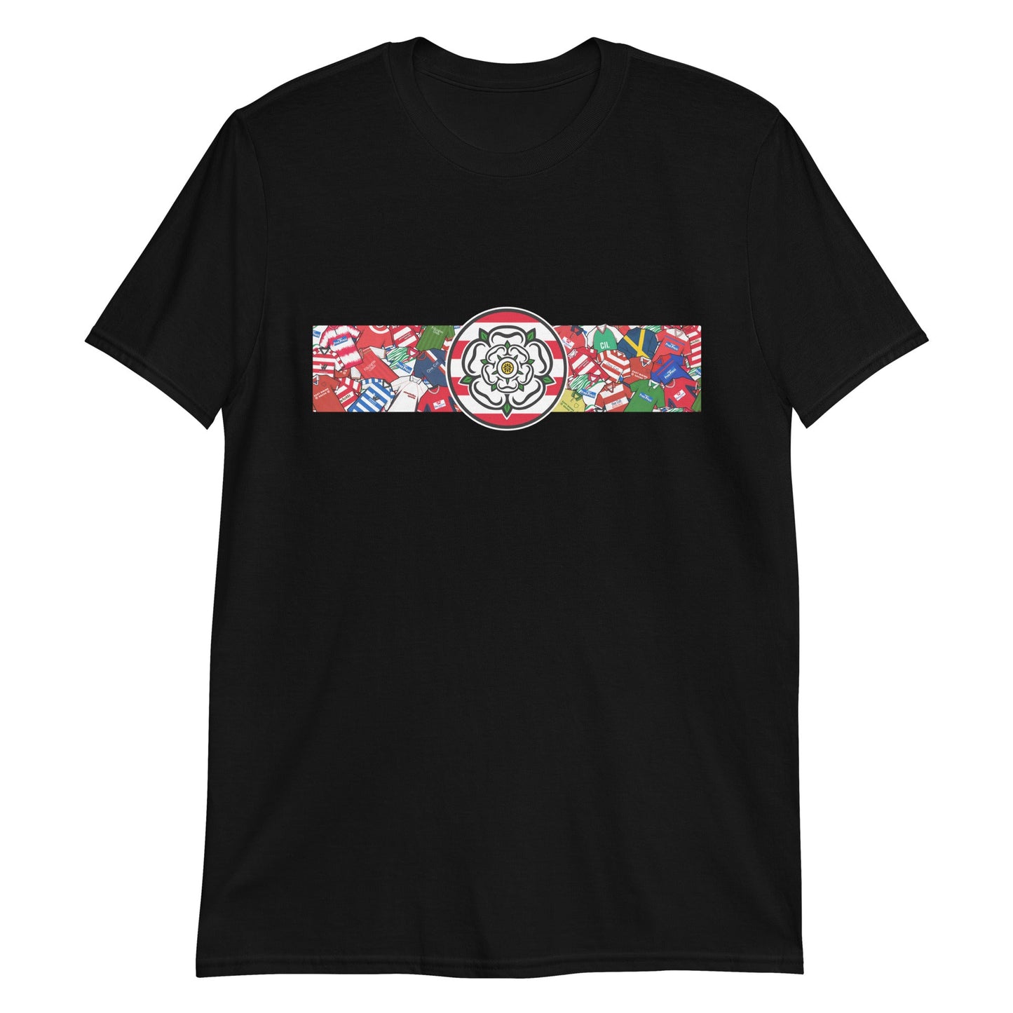 Doncaster Yorkshire Rose Retro Football Unisex T-Shirt