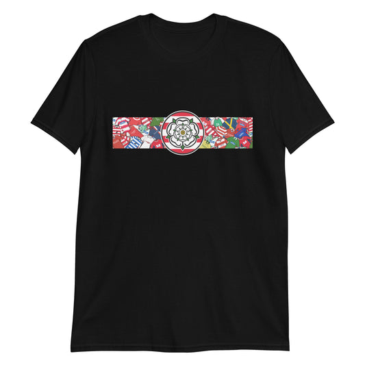 Doncaster Yorkshire Rose Retro Football Unisex T-Shirt