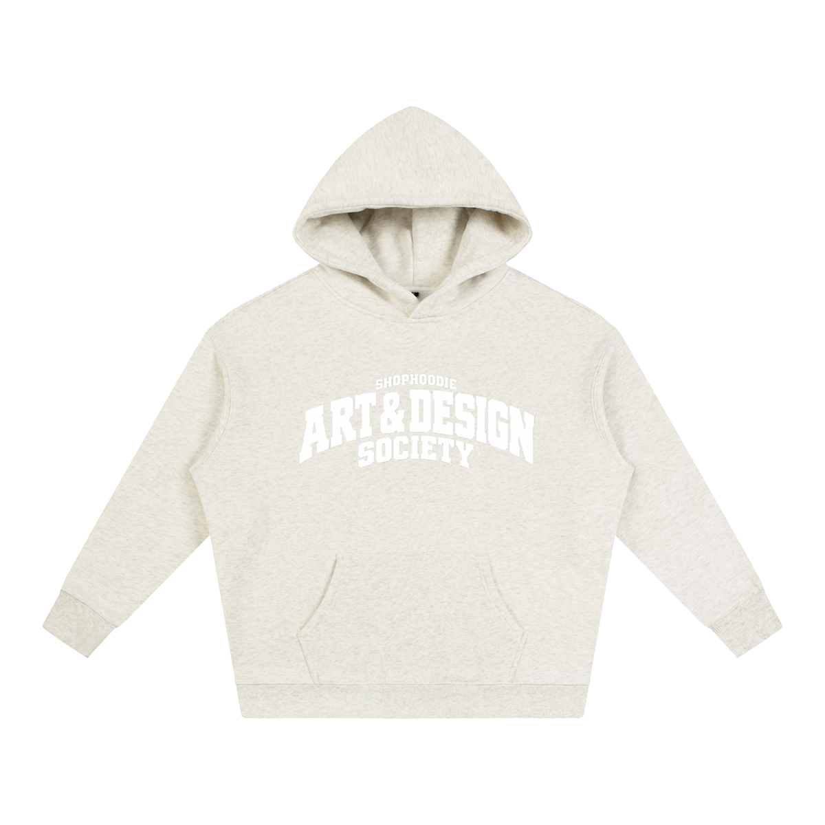 SHOPHOODIE® CAMPUS ART & DESIGN SOCIETY Oversized Fleece Hoodie — 350 GSM — view 5