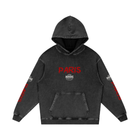 Snow Washed Loose Cotton Paris Hoodie by Shop Hoodie