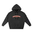 ShopHoodie® Snow Washed Tape Raw Edge Hoodie
