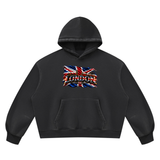 SHOPHOODIE LONDON UNITED KINGDOM  Vintage Wash Boxy  Hoodie
