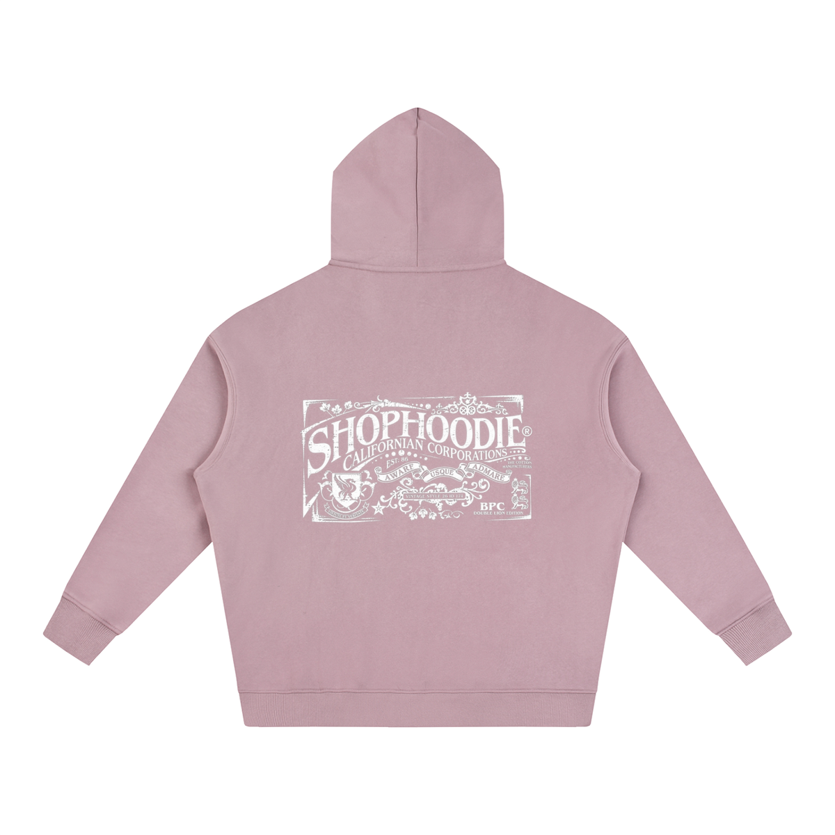 SHOPHOODIE® CALIFORNIA VARNAGE Oversized Fleeced Hoodie — 350 GSM