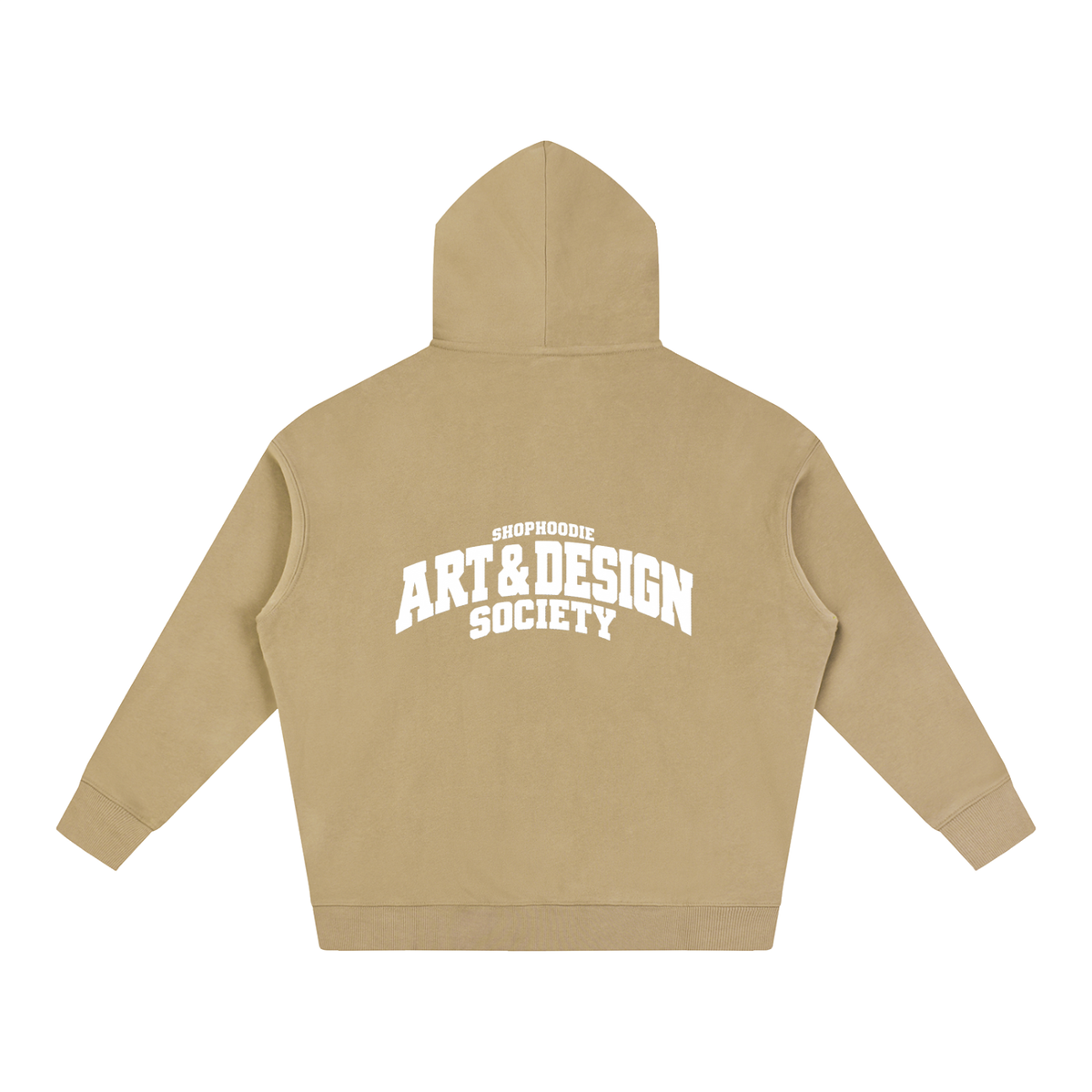 SHOPHOODIE® CAMPUS ART & DESIGN SOCIETY Oversized Fleece Hoodie — 350 GSM — view 10