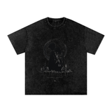 SHOPHOODIE® BRAVE MINDSET Oversized Cotton T-Shirt — 250 GSM