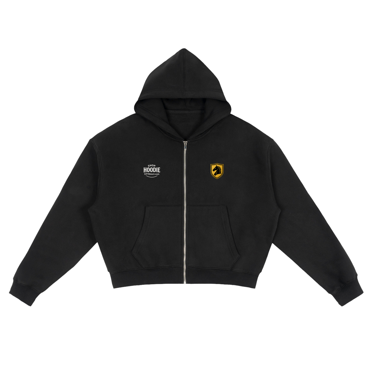 SHOPHOODIE® Fleece Zip-Up Boxy Hoodie Drop 02 complete set