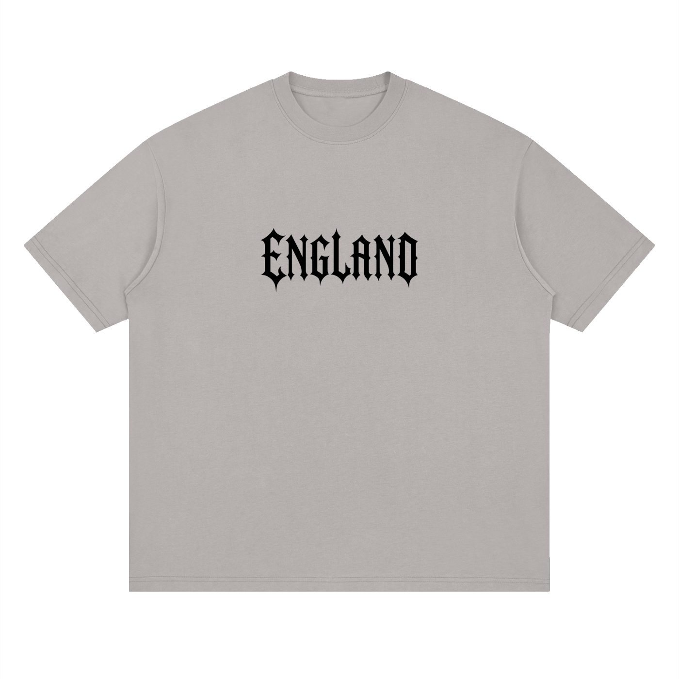 SHOPHOODIE ENGLAND Streetwear Loose Drop Shoulder T-Shirt