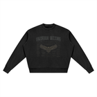 SHOPHOODIE HUMAN BEING-EAGLE WINGS-Unisex Vintage Wash Crewneck Sweatshirt