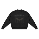 SHOPHOODIE® HUMAN BEING-EAGLE WINGS-Sweatshirt-Vintage — 360 GSM