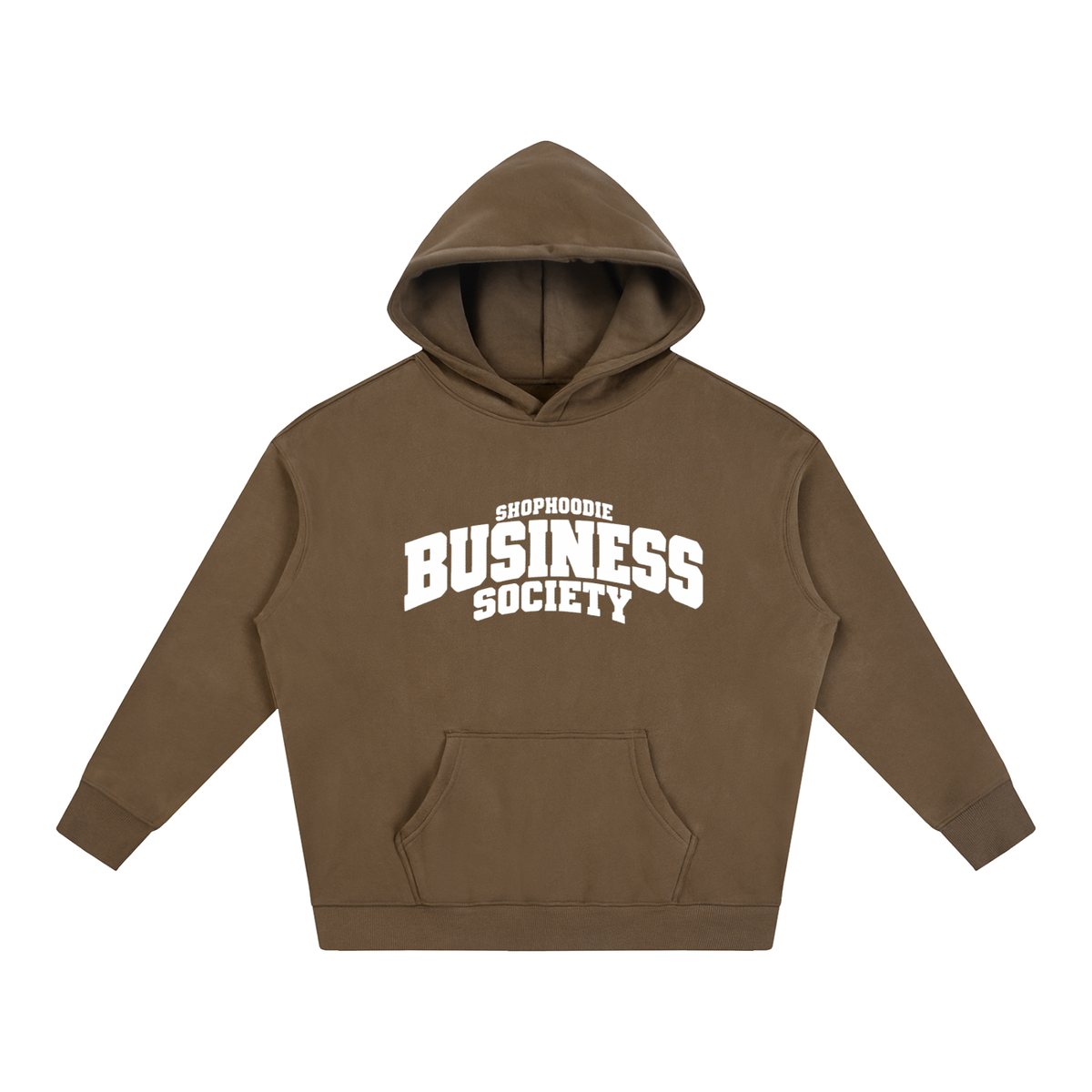SHOPHOODIE® CAMPUS BUSINESS SOCIETY Oversized Fleece Hoodie — 350 GSM — view 37