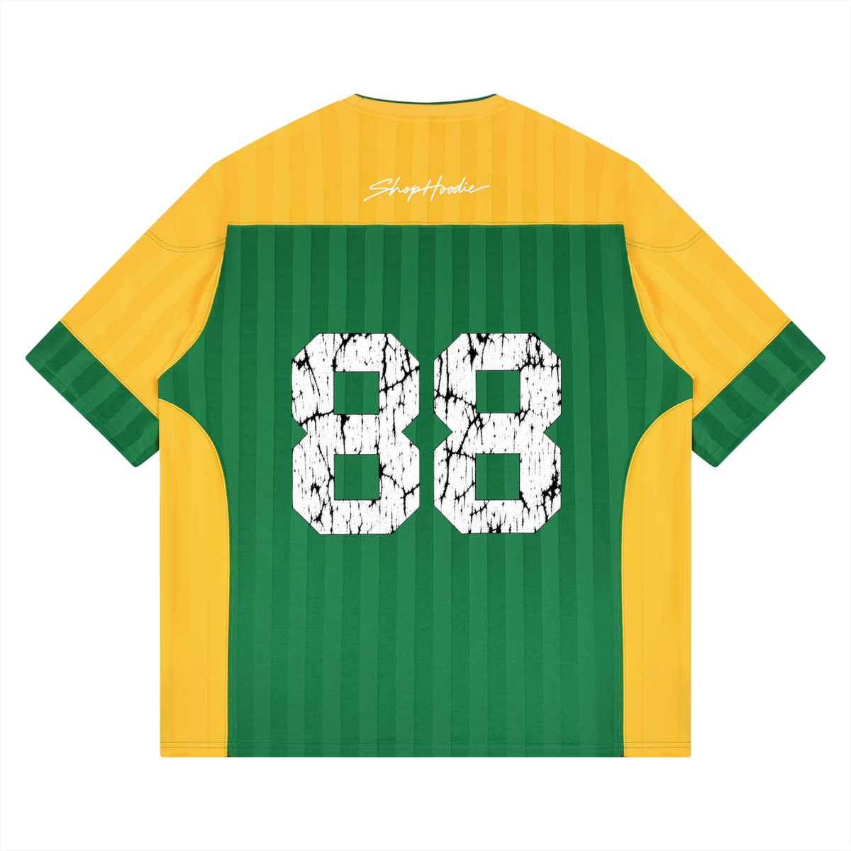 SHOPHOODIE® 88 Unisex Striped Raglan Jersey — 150 GSM — view 8