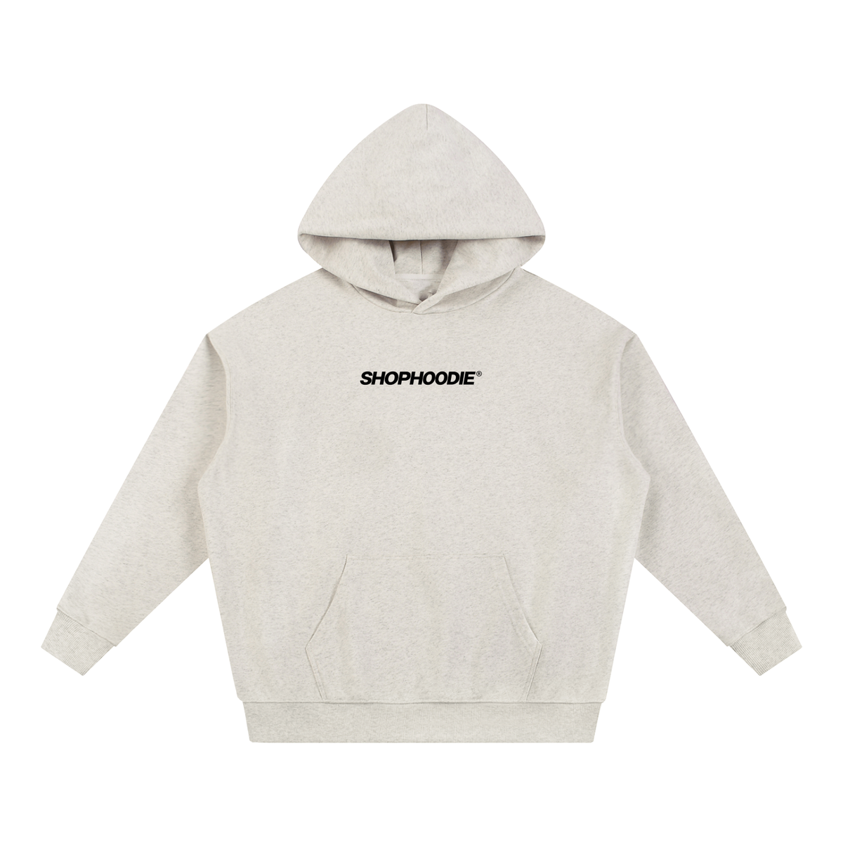 SHOPHOODIE® LONDON unisex 430 GSM heavyweight oversized pullover hoodie — product view 5