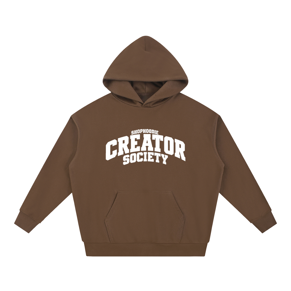 SHOPHOODIE® CAMPUS CREATOR SOCIETY Heavyweight Hoodie — 430 GSM — view 13