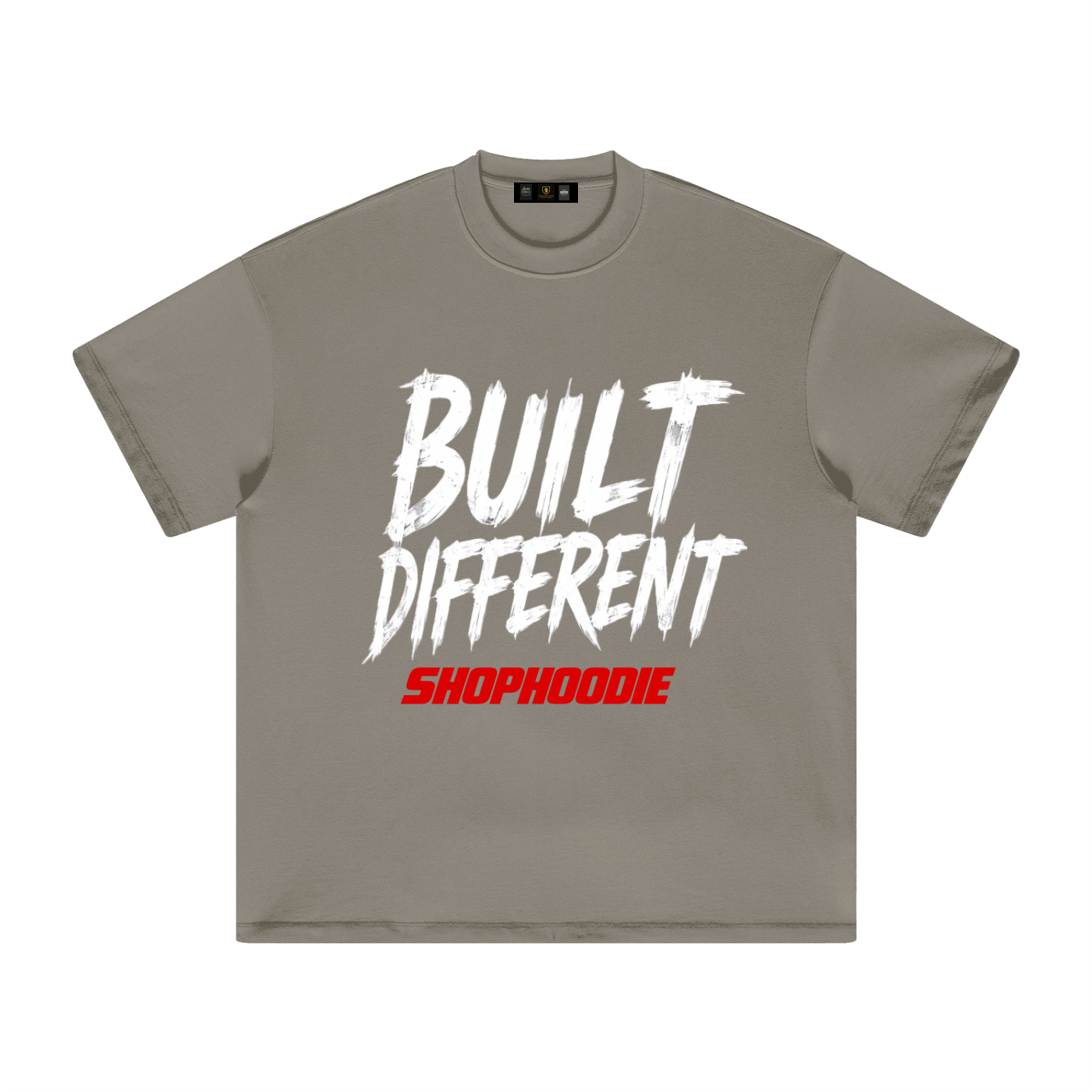 SHOPHOODIE BUILT DIFFERENT T-SHIRT-HEAVYWEIGHT