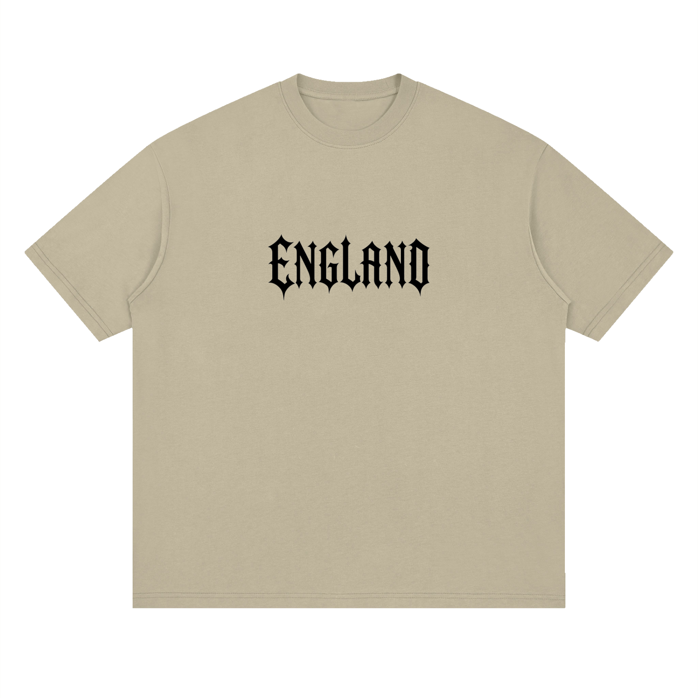 SHOPHOODIE ENGLAND Streetwear Loose Drop Shoulder T-Shirt