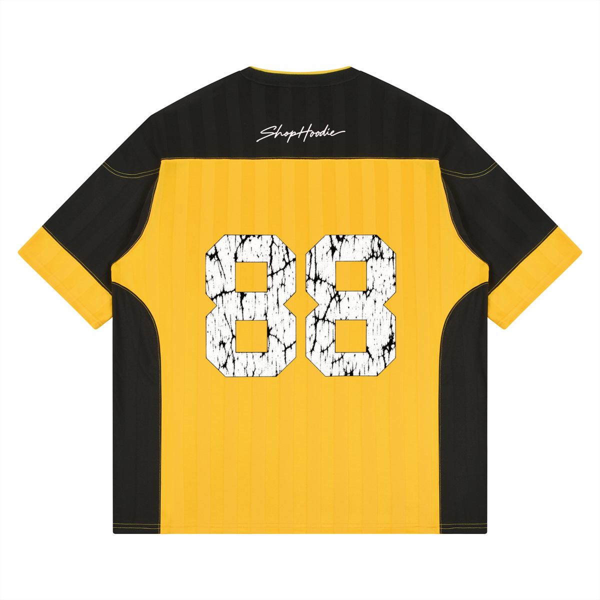 SHOPHOODIE® 88 Unisex Striped Raglan Jersey — 150 GSM — view 4