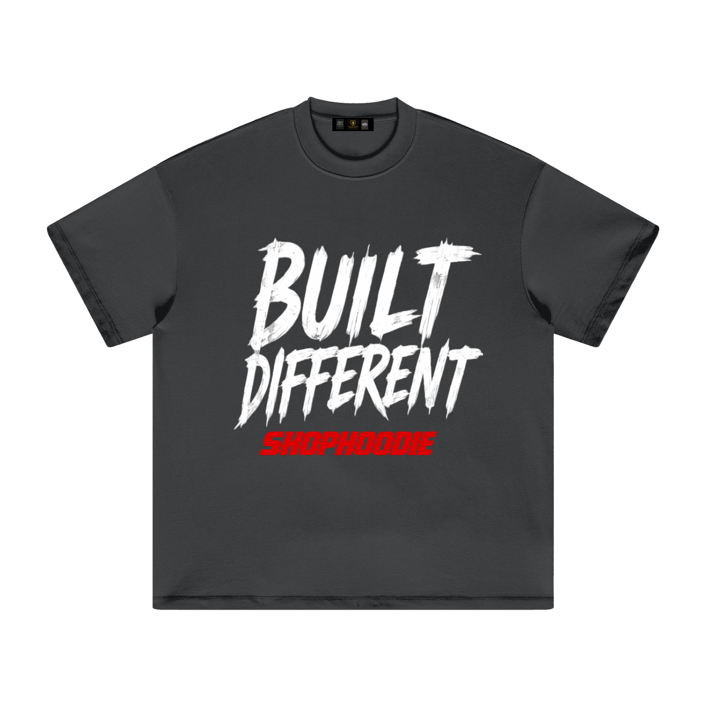 SHOPHOODIE BUILT DIFFERENT T-SHIRT-HEAVYWEIGHT