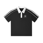 ShopHoodie® Contrast Collar Short-Sleeve Polo Shirt