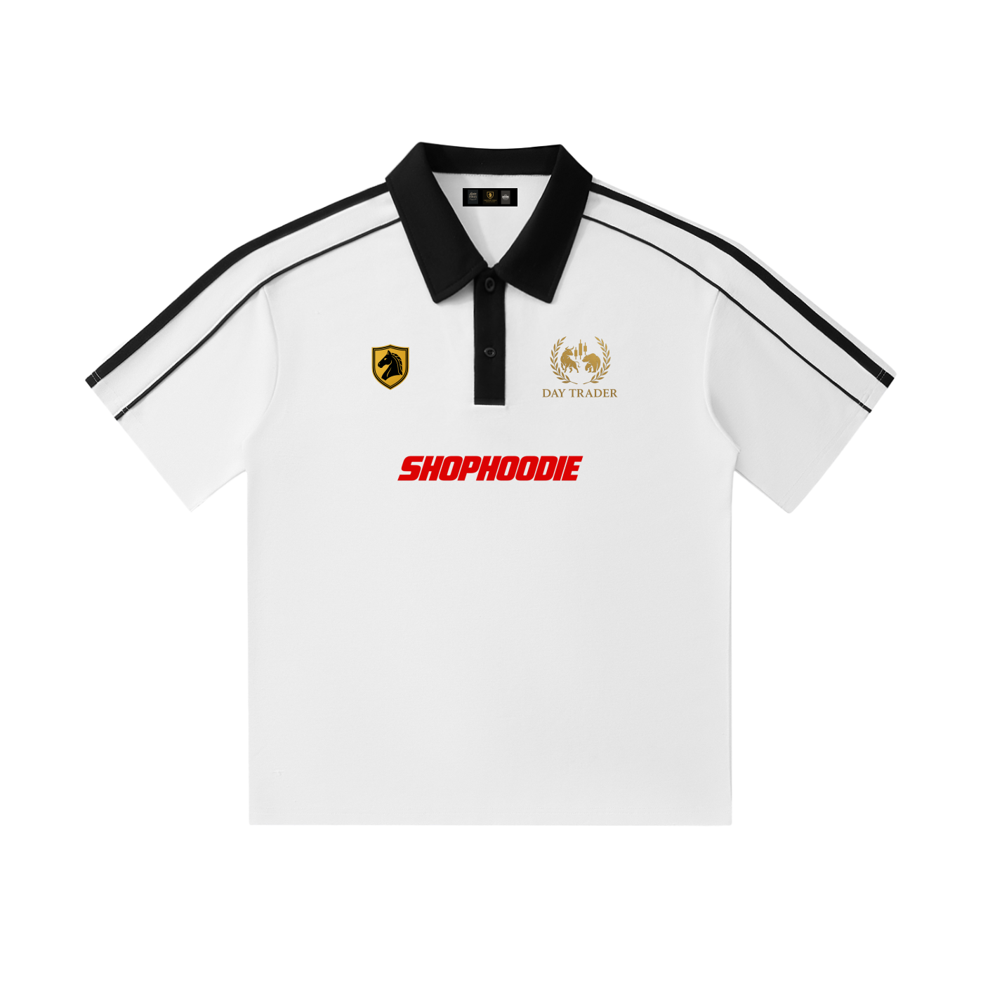 SHOPHOODIE  Short-Sleeve Polo Shirt