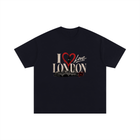 SHOPHOODIE I love London Unisex Oversized Cotton T-Shirt