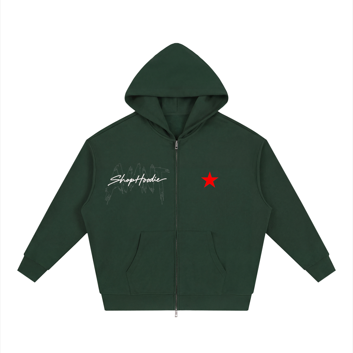 SHOPHOODIE® AVANT Heavyweight Full-Zip Hoodie – product image 11