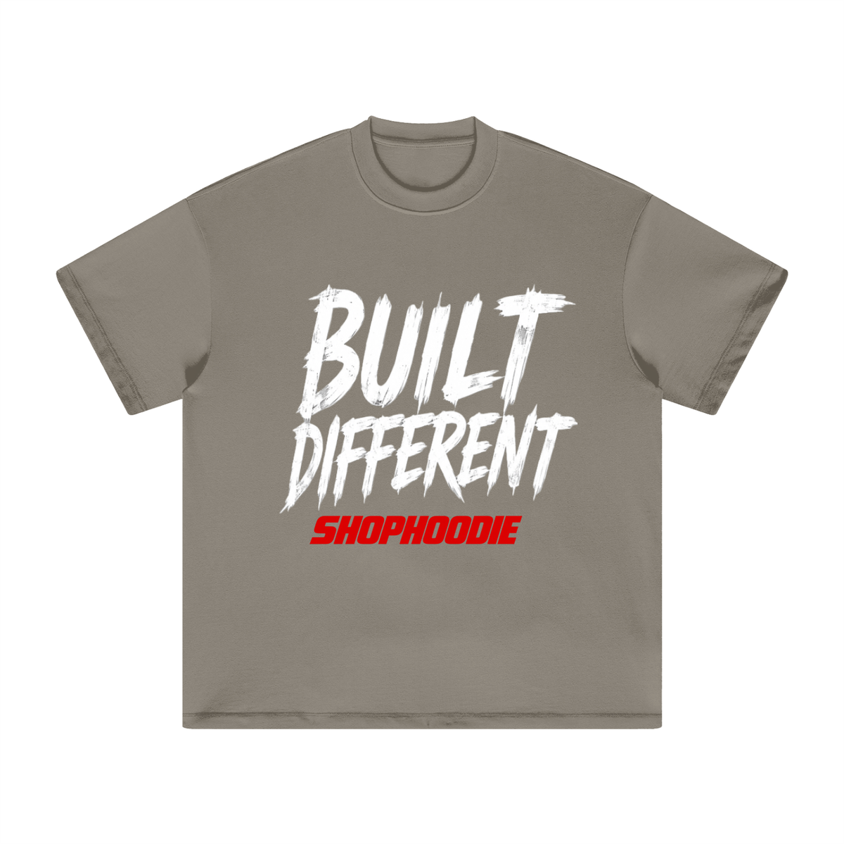 SHOPHOODIE® BUILT DIFFERENT T-SHIRT-HEAVYWEIGHT