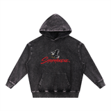 SHOPHOODIE® FLIGHT MODE Hand-Frayed Heavyweight Hoodie — 400 GSM