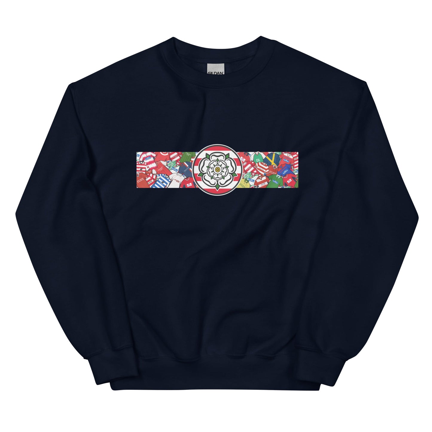 Doncaster Yorkshire Rose Retro Football Unisex Sweatshirt