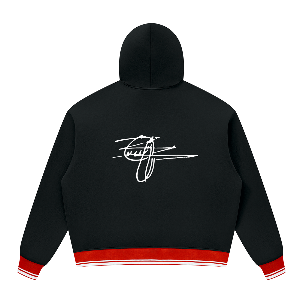 SHOPHOODIE® FOUNDER'S EXCLUSIVE unisex 345 GSM oversized colour-block fleece hoodie — product view 2