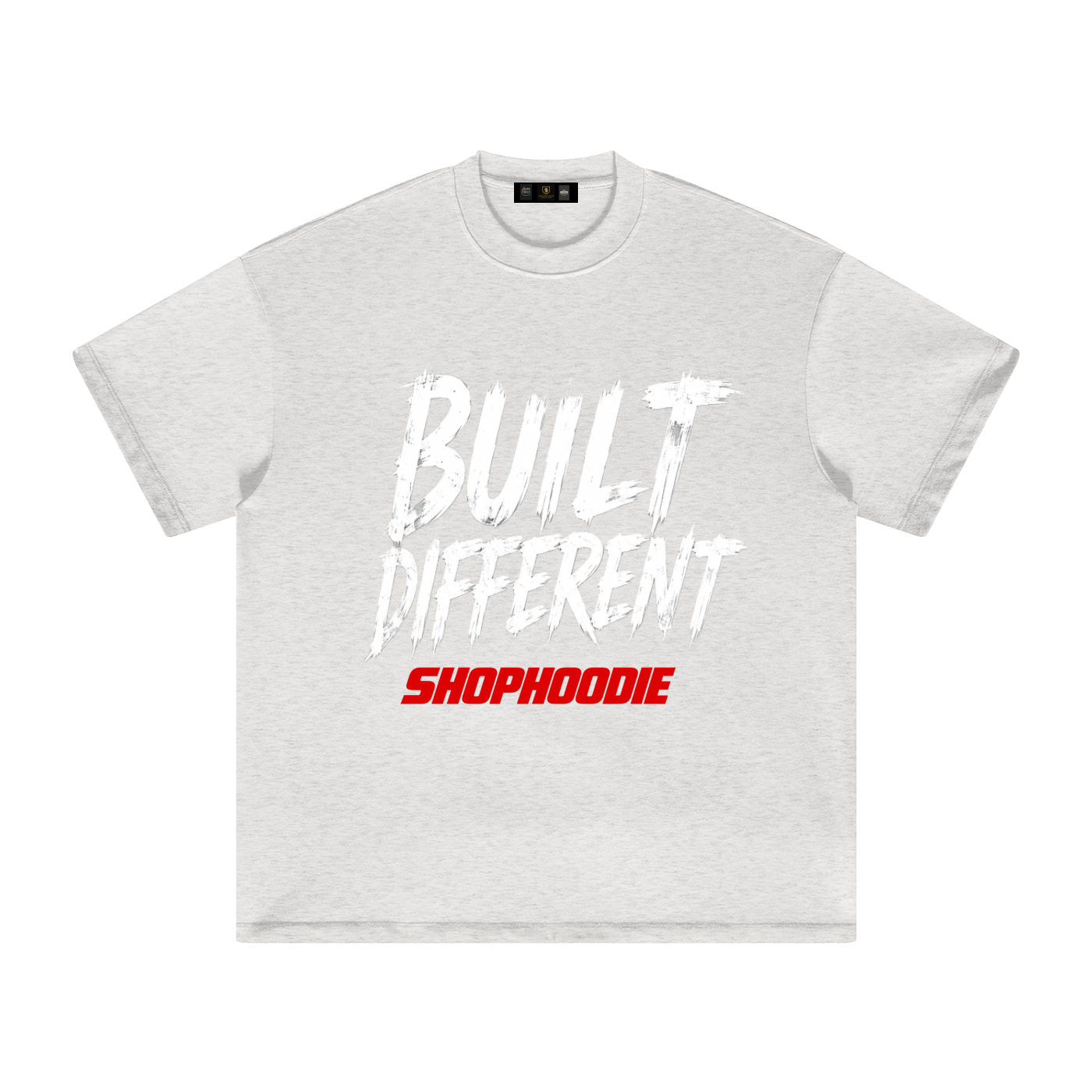 SHOPHOODIE BUILT DIFFERENT T-SHIRT-HEAVYWEIGHT