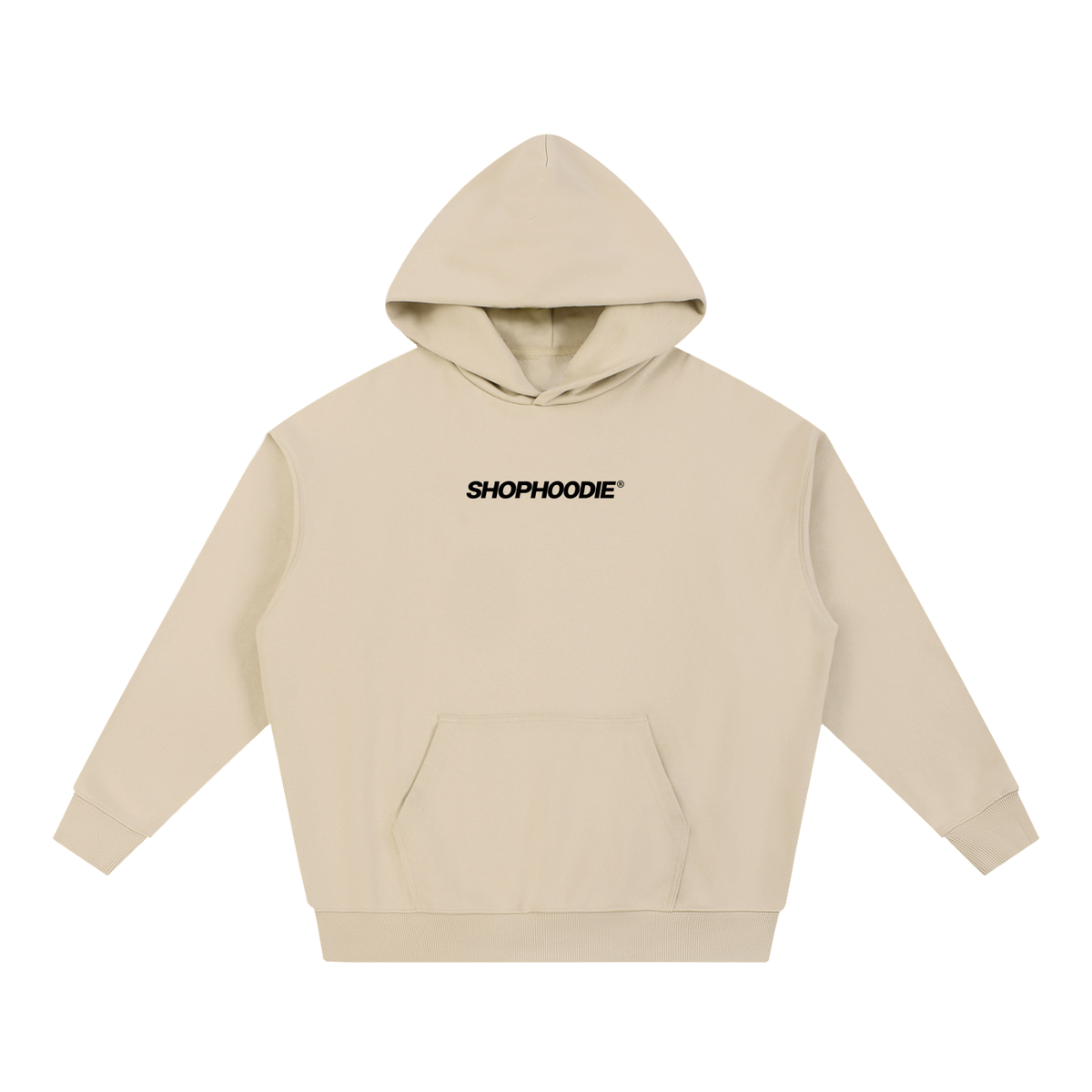 SHOPHOODIE® LONDON unisex 430 GSM heavyweight oversized pullover hoodie — product view 15
