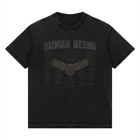 SHOPHOODIE HUMAN BEING-EAGLE WINGS Unisex Mineral Wash Oversized T-Shirt