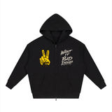 SHOPHOODIE® DESIRE Unisex Loose Solid Full Zip Hoodie