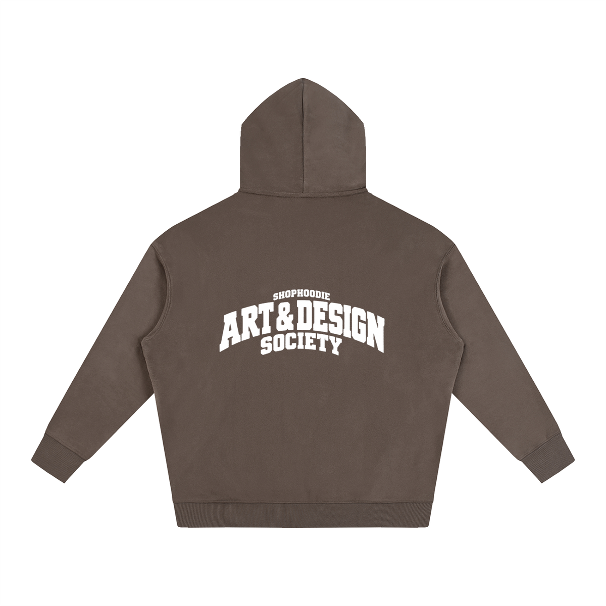 SHOPHOODIE® CAMPUS ART & DESIGN SOCIETY Oversized Fleece Hoodie — 350 GSM — view 38
