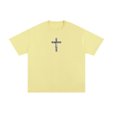 SHOPHOODIE CRUCIFIX Unisex Pure Cotton T-Shirt