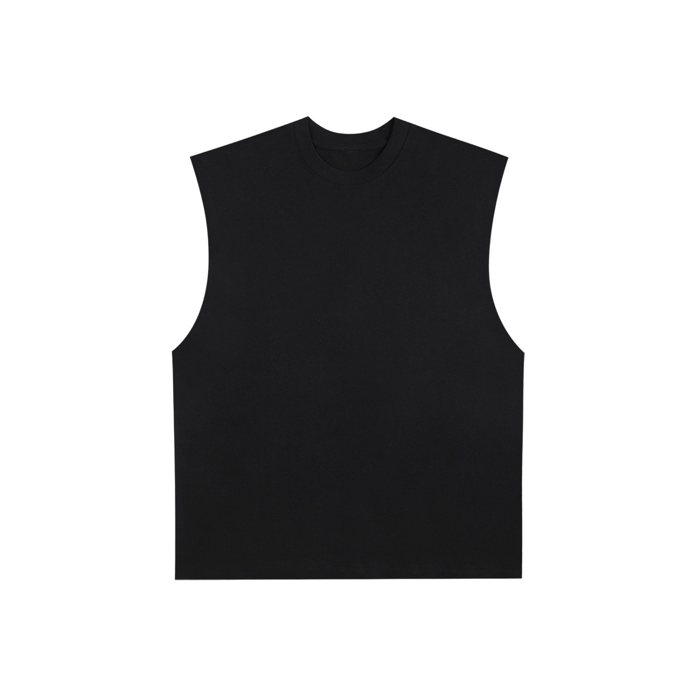 SHOPHOODIE Raw Edge Cotton Tank Top