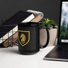 Mug noir brillant de Shop Hoodie